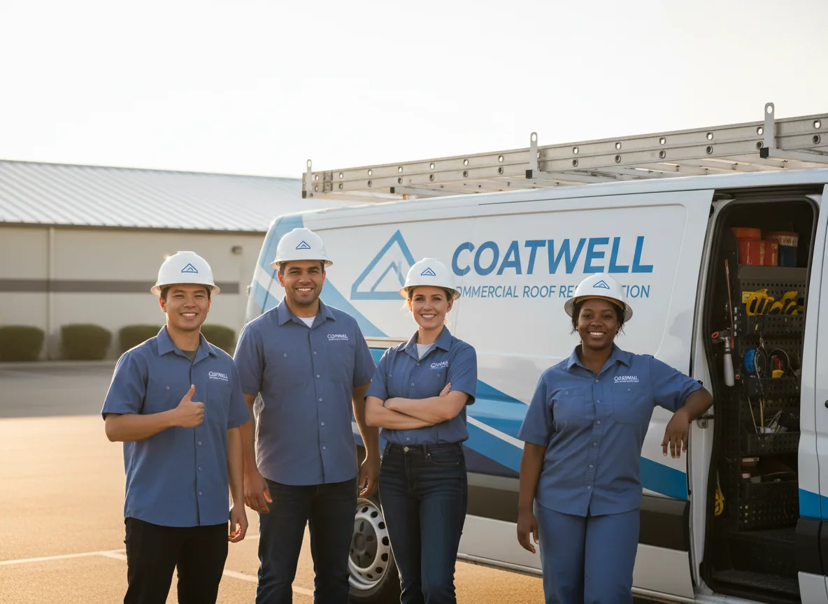 Commercial roof coating company in Columbia City, OR
